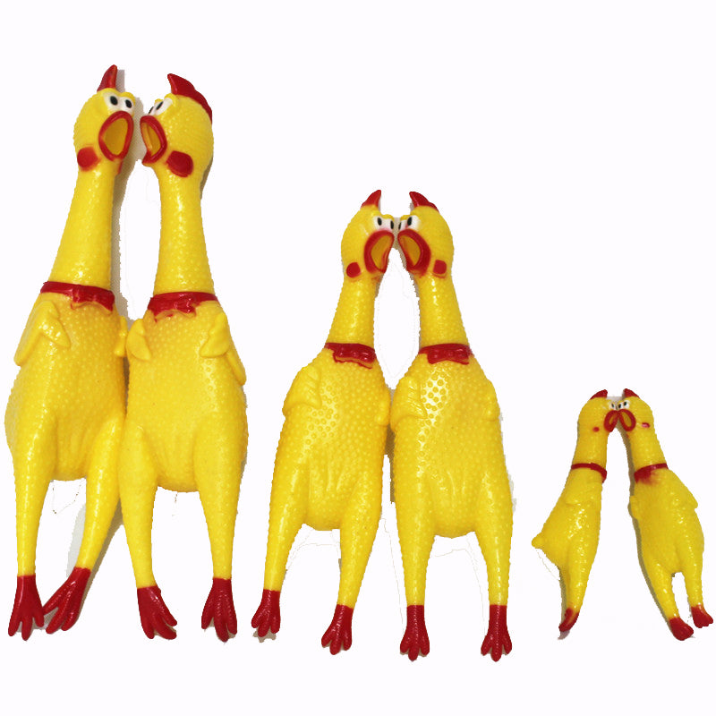 Classic Rubber Chicken Squeaker