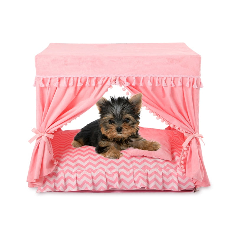 Princess Four Poster Pup Bed