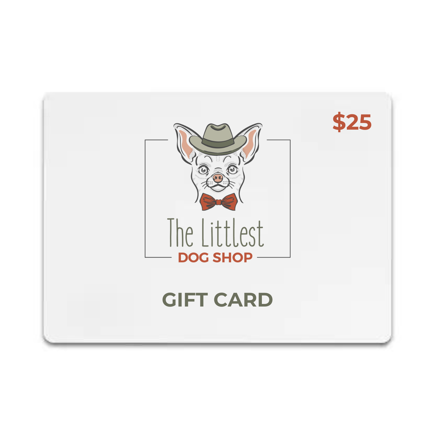 Gift Card - $25.00 (USD)