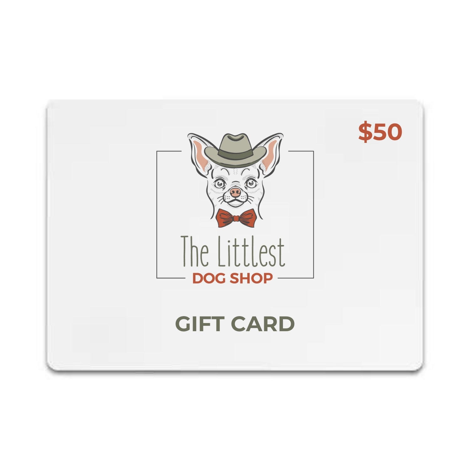 Gift Card - $50.00 (USD)