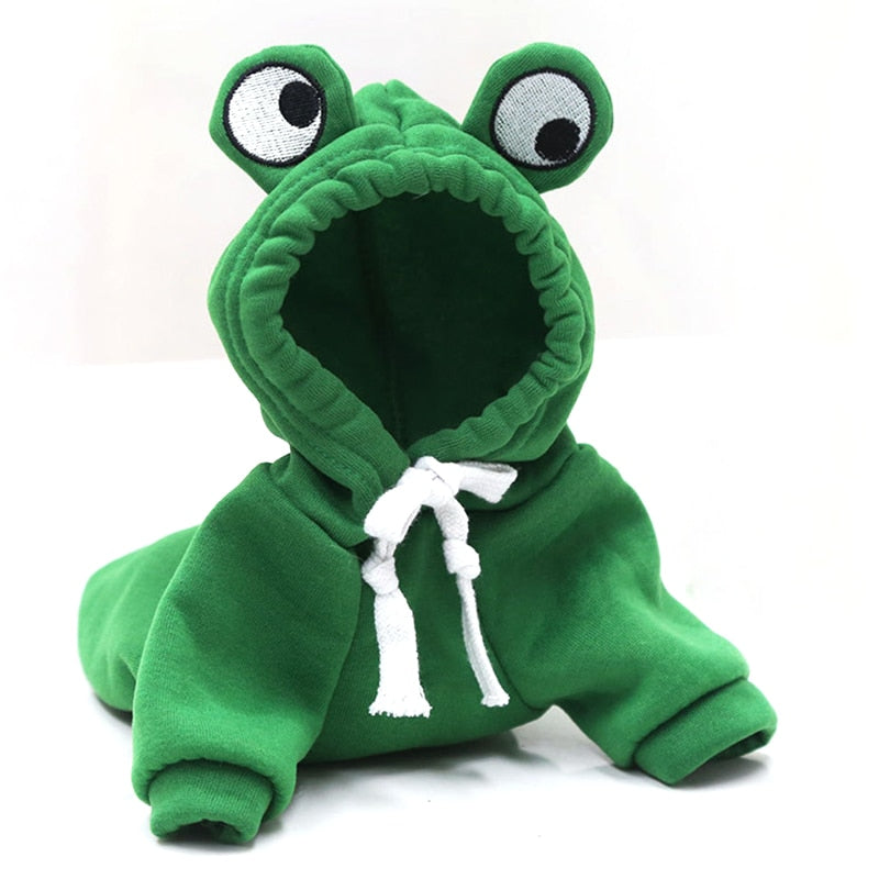 Fanciful Froggy Pup Hoody