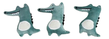 Kawaii CrocoCute Squeaker Plush