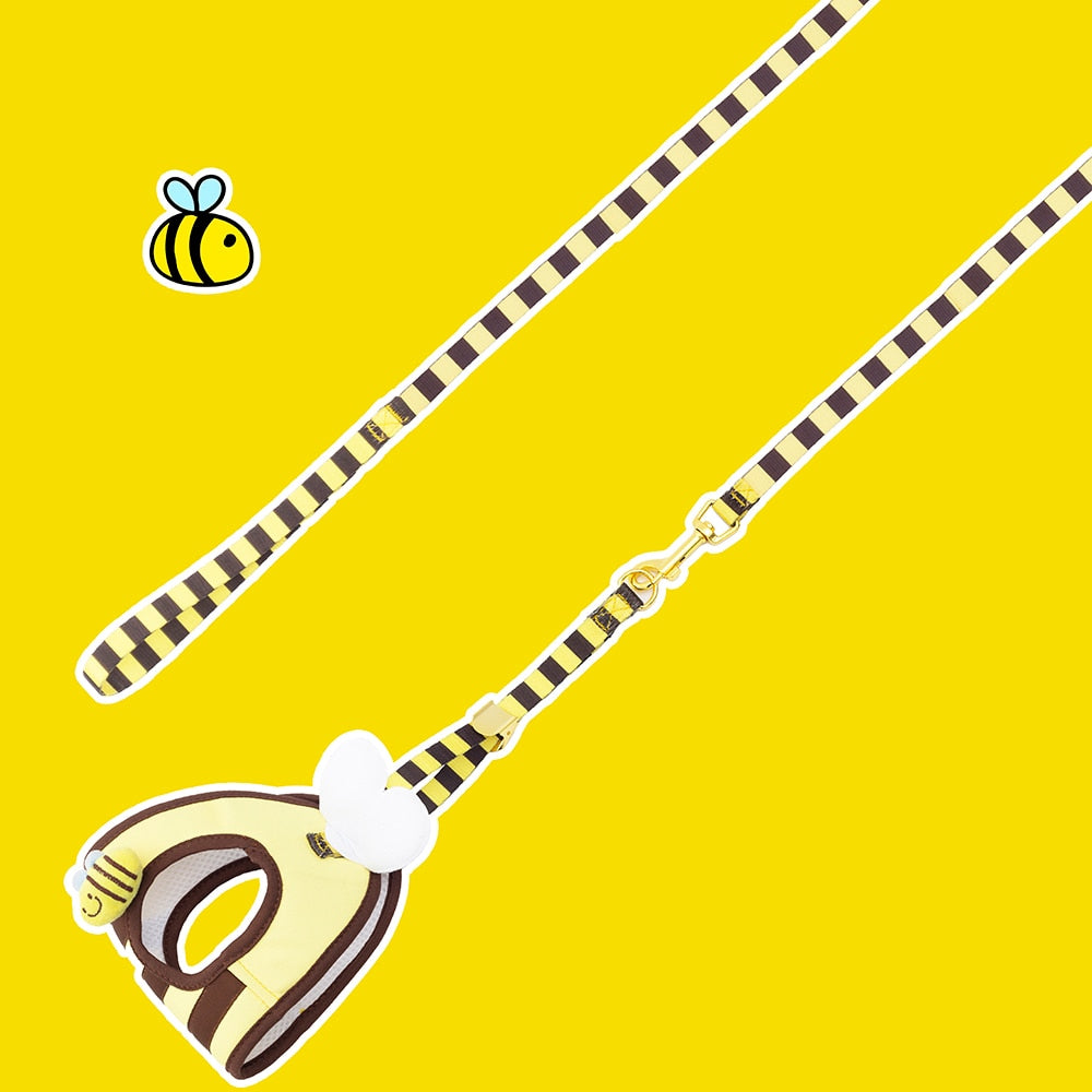 Honey Bee Harness & Leash Set