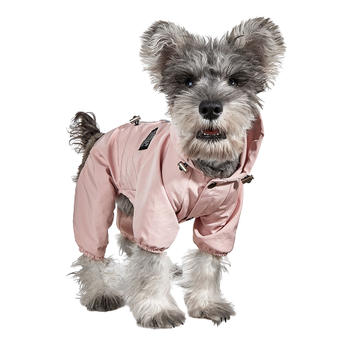 Reflective Pastel Pupper Rain Suit