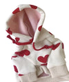 Valentine Hearts Pup Hoody