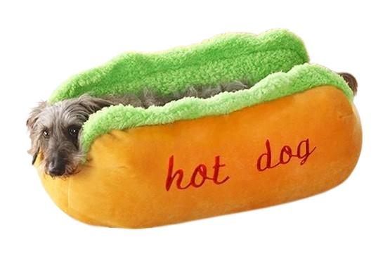 Hot Diggity Dog Bed