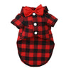 Buffalo Plaid Pup Shirt