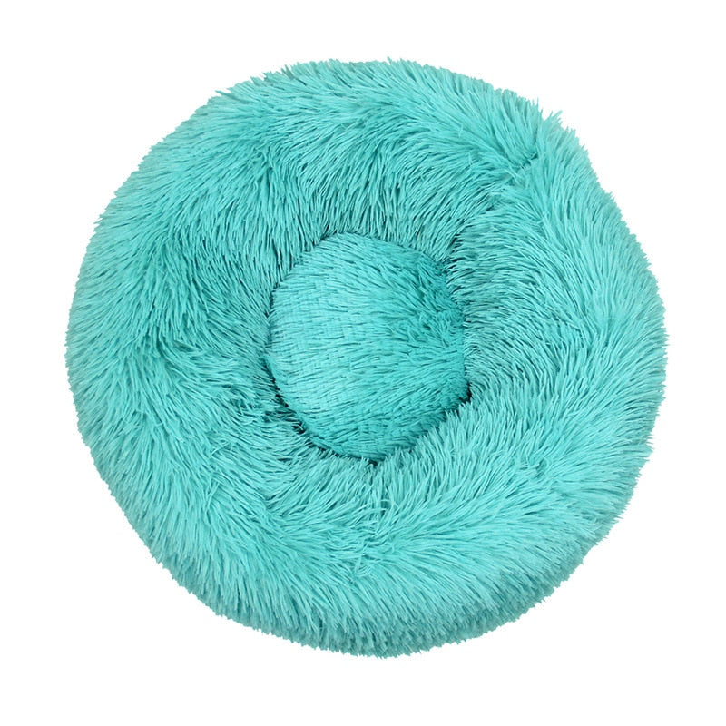 Plush Donut Dog Bed