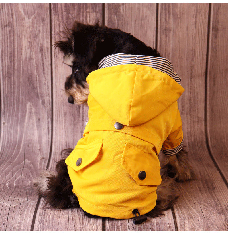 Nautical Doggo Rain Jacket