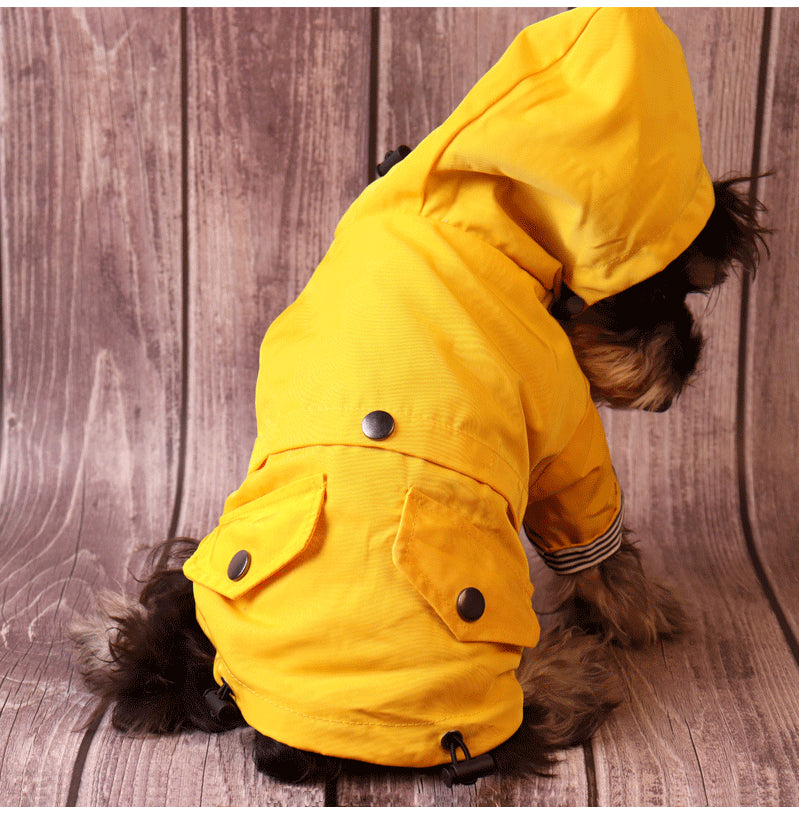 Nautical Doggo Rain Jacket