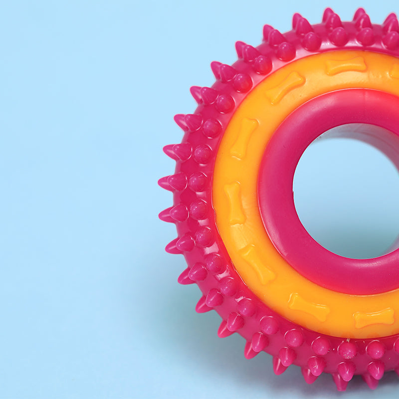 Vibrant Spiky Ring Chewy