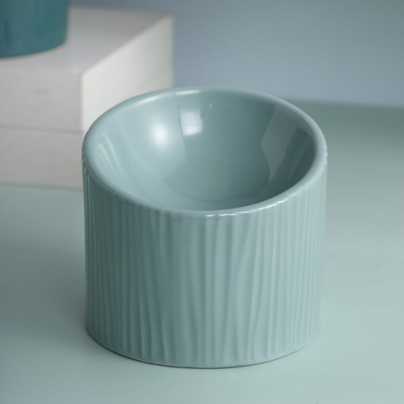 Sleek Ceramic Food Bowl