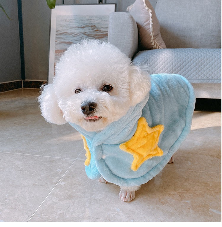 Starry Blue Pup Cape