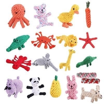 Zoo Critters Rope Chewy