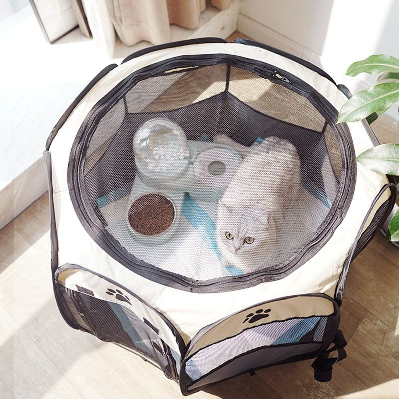 Folding Pup Playpen