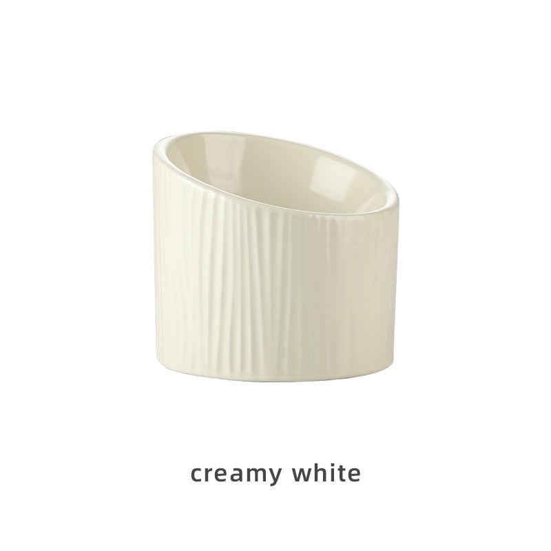 Sleek Ceramic Food Bowl