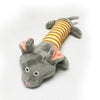 Sassy Striped Squeaker Plushie