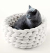 Chunky Knit Dog Bed