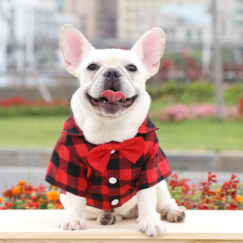 Buffalo Plaid Pup Shirt