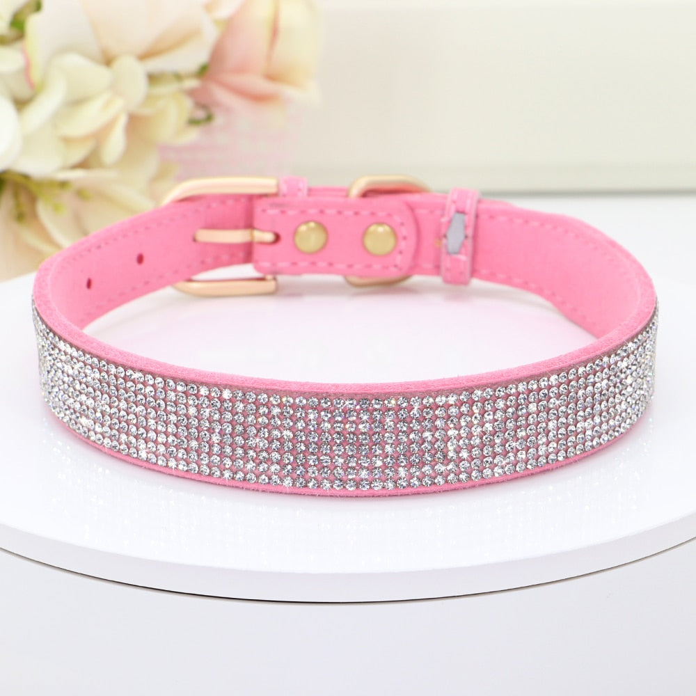 Swanky Rhinestone Collar