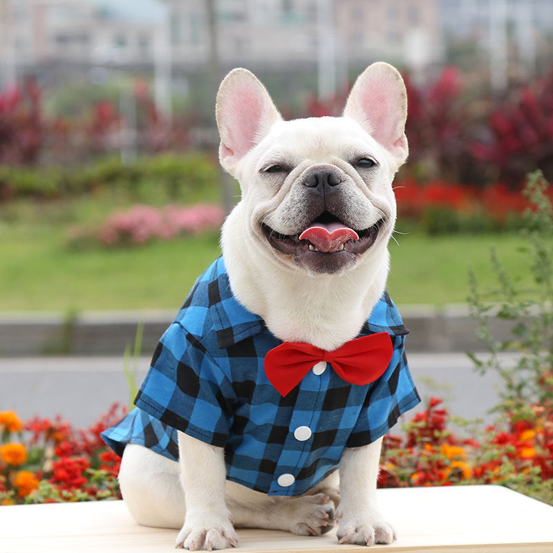 Buffalo Plaid Pup Shirt