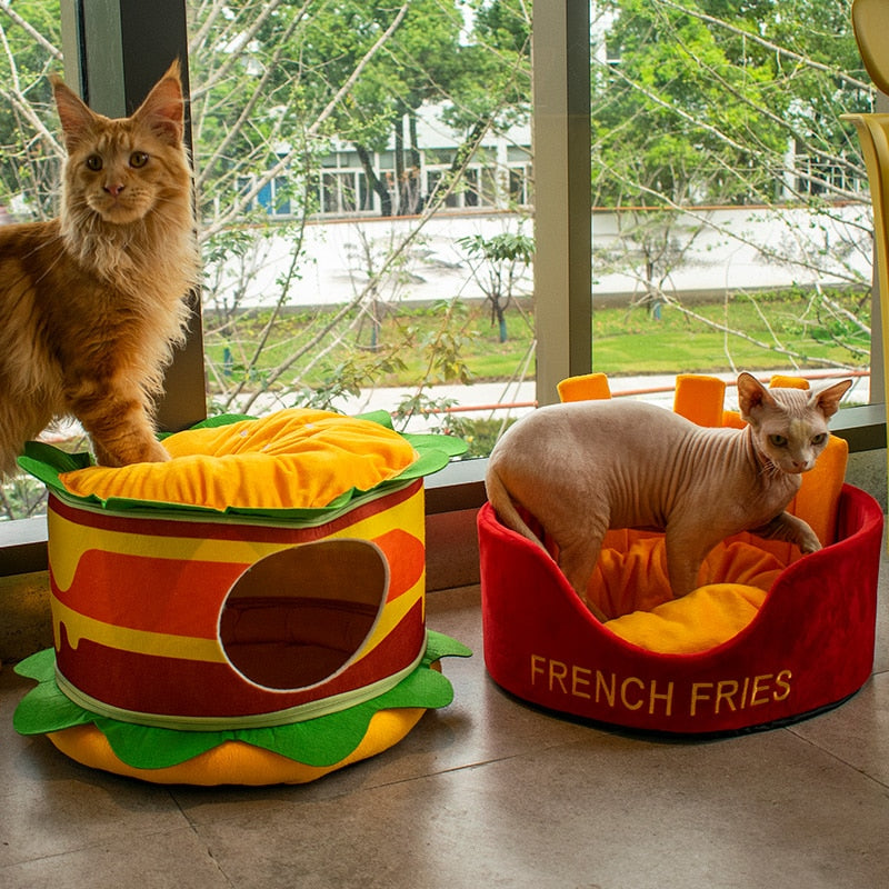 French Fries Dog Bed