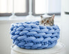 Chunky Knit Dog Bed