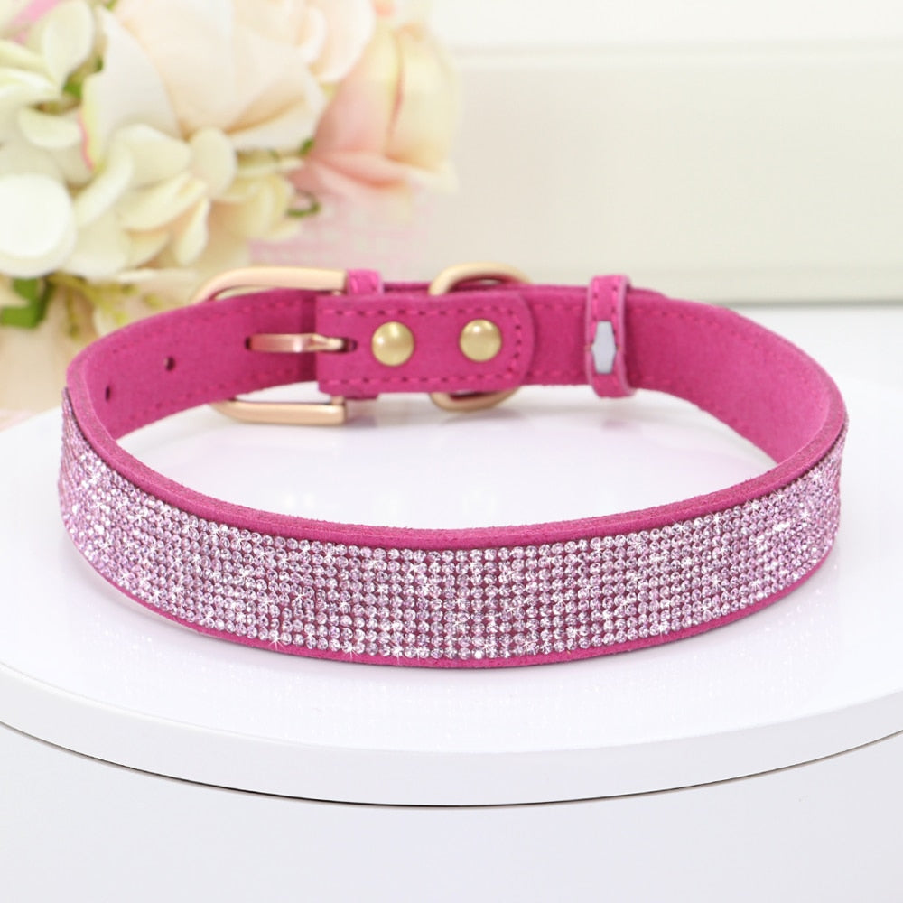 Swanky Rhinestone Collar