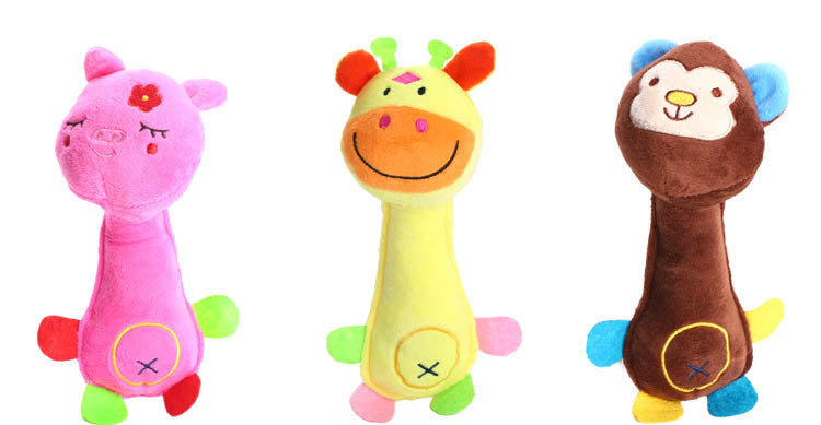 Kaleidoscope Critters Squeaker Plushie