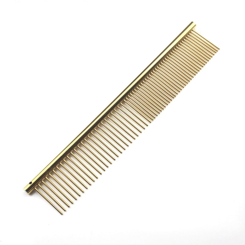 Stainless Steel Pup Comb