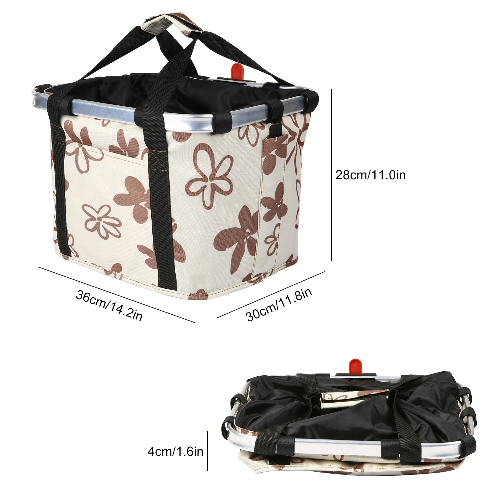 Bicycle Basket Pup Carrier - Roomy Size