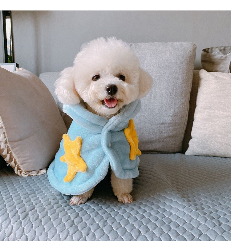 Starry Blue Pup Cape