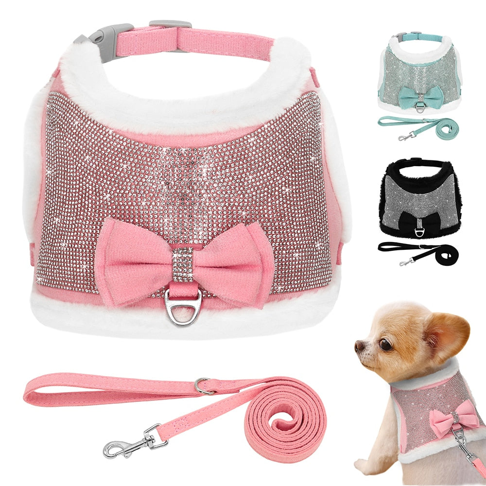 Bejewelled Harness Set