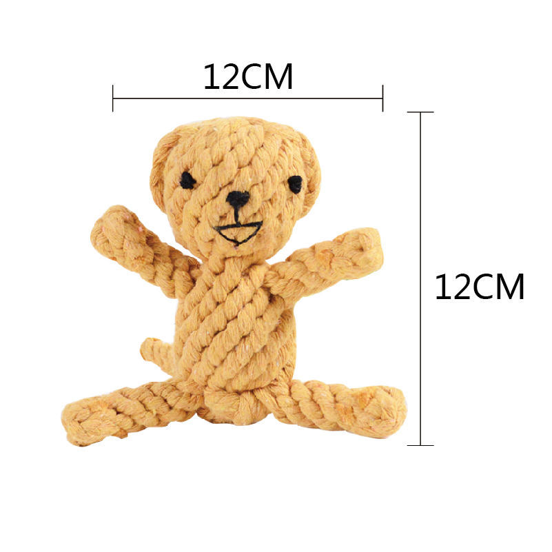 Zoo Critters Rope Chewy