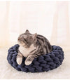 Chunky Knit Dog Bed