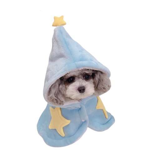 Starry Blue Pup Cape