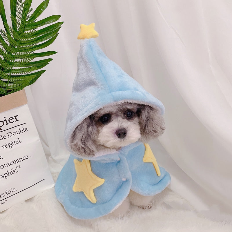 Starry Blue Pup Cape