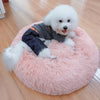 Plush Donut Dog Bed