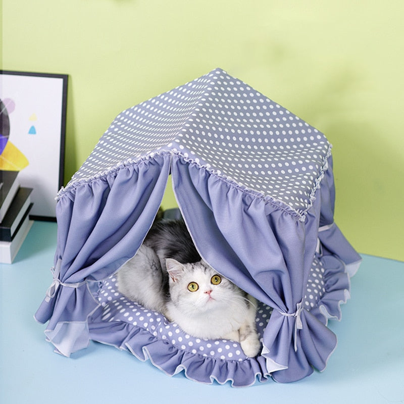 Luxe Canopy Pet Bed