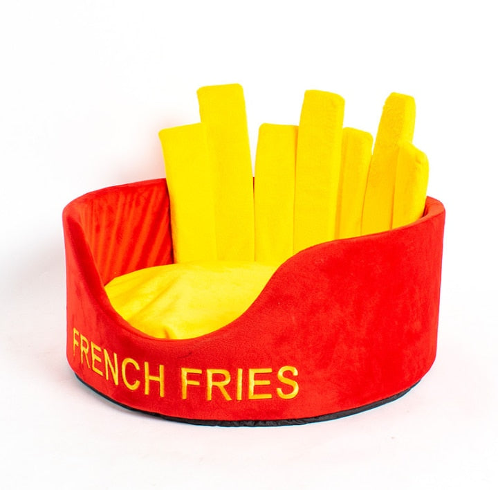 French Fries Dog Bed