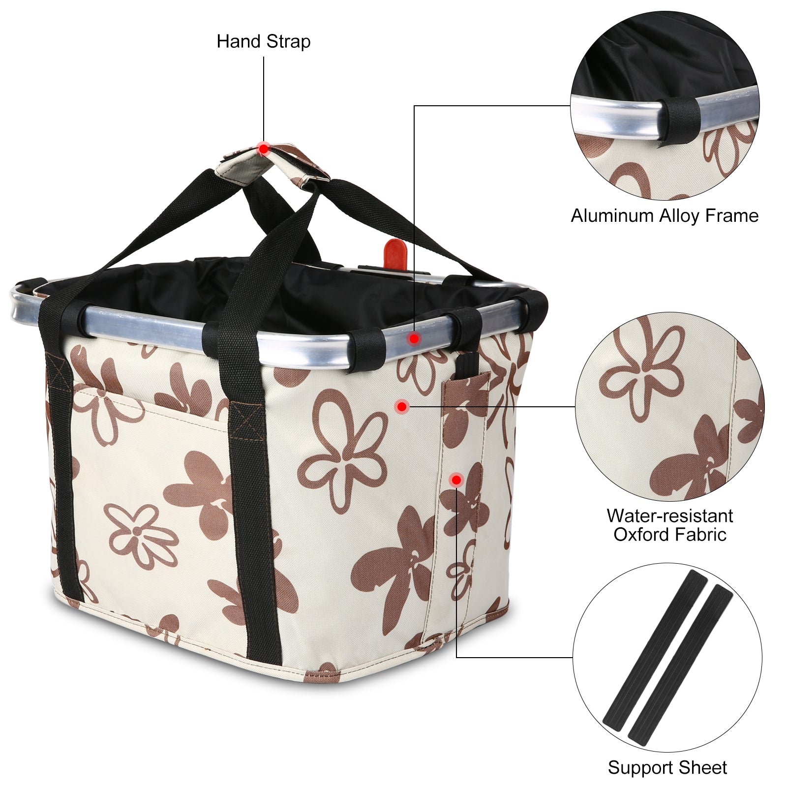 Bicycle Basket Pup Carrier - Roomy Size