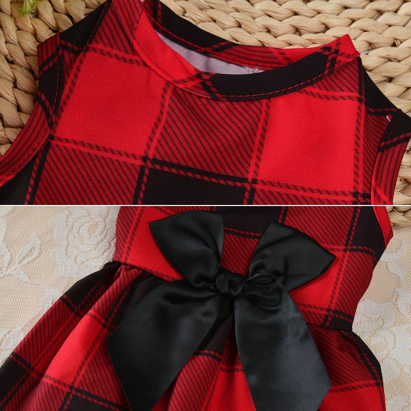 Buffalo Plaid Holiday Doggo Dress