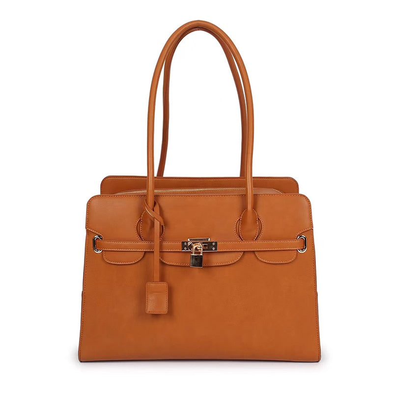 Cognac Pup Handbag