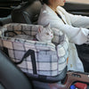 Plaid Console Car Seat