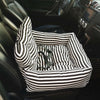 Striped Pup Car Seat