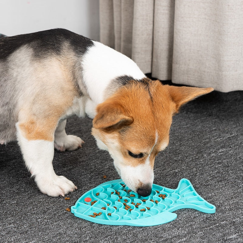 Paw Shaped Slow Feeding Mat