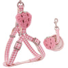 Fluffy Fruit Gingham Harness Set