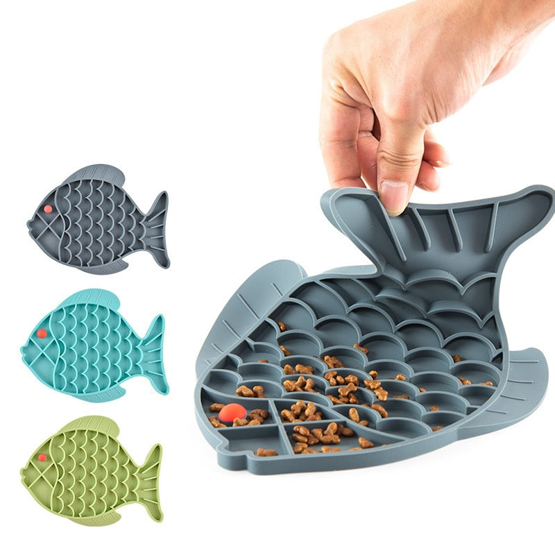 Fishy Slow Feeding Mat