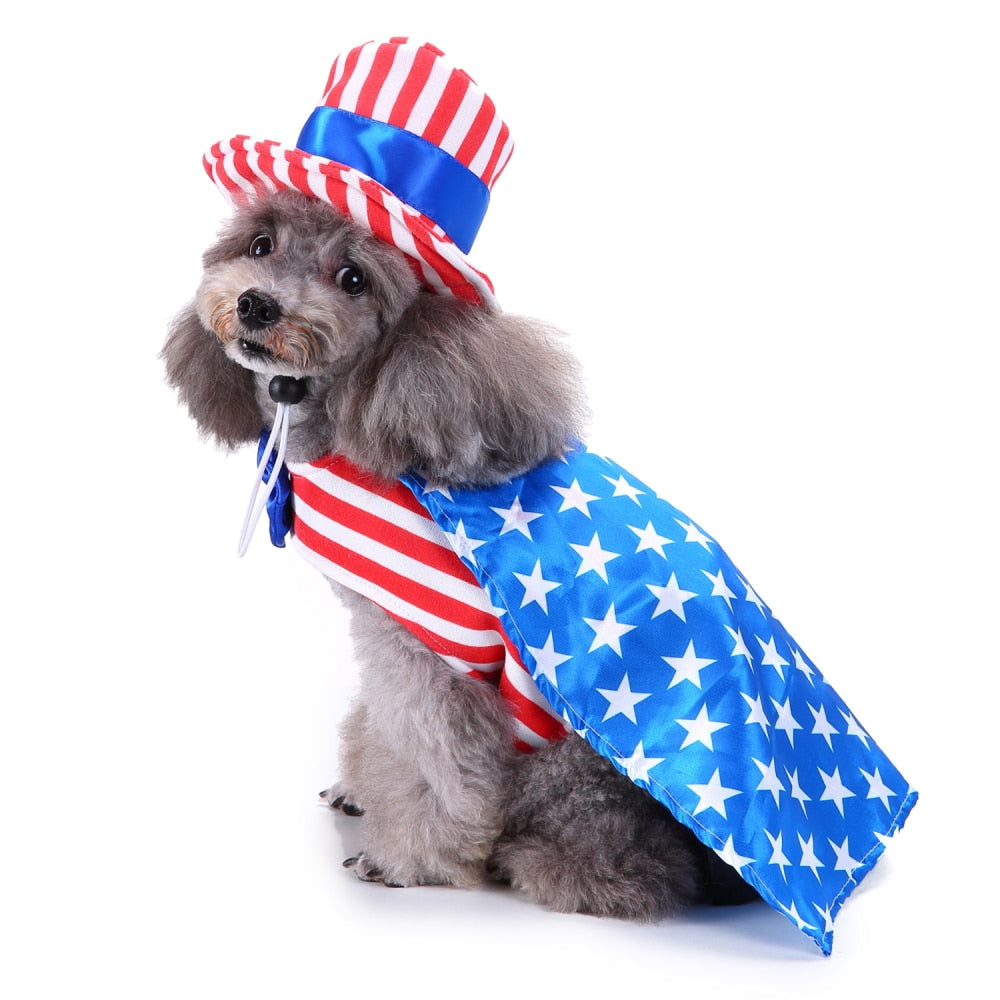 Uncle Sam Pup Costume